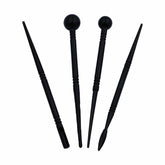 4 Pcs Soft Pottery Petal Pill Stick